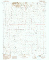 Black Peak Arizona Historical topographic map, 1:24000 scale, 7.5 X 7.5 Minute, Year 1990