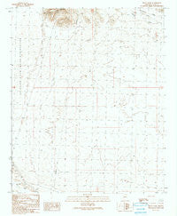 Black Peak Arizona Historical topographic map, 1:24000 scale, 7.5 X 7.5 Minute, Year 1990