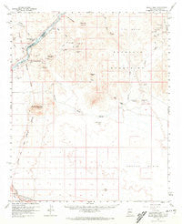 Black Peak Arizona Historical topographic map, 1:62500 scale, 15 X 15 Minute, Year 1959
