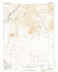Black Peak Arizona Historical topographic map, 1:62500 scale, 15 X 15 Minute, Year 1959