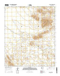 Black Butte Arizona Current topographic map, 1:24000 scale, 7.5 X 7.5 Minute, Year 2014