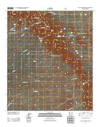 Black Diamond Peak Arizona Historical topographic map, 1:24000 scale, 7.5 X 7.5 Minute, Year 2012