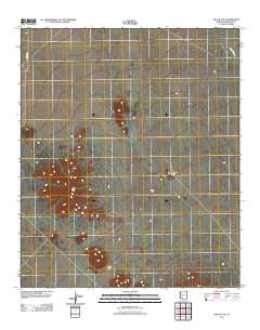 Black Gap Arizona Historical topographic map, 1:24000 scale, 7.5 X 7.5 Minute, Year 2011
