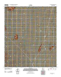 Black Hills Arizona Historical topographic map, 1:24000 scale, 7.5 X 7.5 Minute, Year 2011