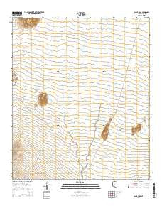 Black Hills Arizona Current topographic map, 1:24000 scale, 7.5 X 7.5 Minute, Year 2014