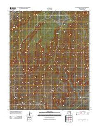 Black Mesa Wash NE Arizona Historical topographic map, 1:24000 scale, 7.5 X 7.5 Minute, Year 2011
