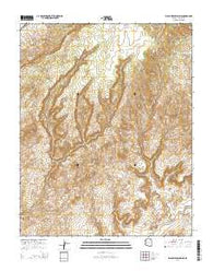 Black Mesa Wash NE Arizona Current topographic map, 1:24000 scale, 7.5 X 7.5 Minute, Year 2014