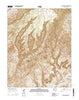 Black Mesa Wash NE Arizona Current topographic map, 1:24000 scale, 7.5 X 7.5 Minute, Year 2014