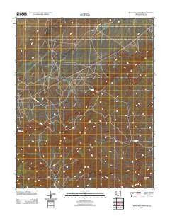 Black Mesa Wash NW Arizona Historical topographic map, 1:24000 scale, 7.5 X 7.5 Minute, Year 2011