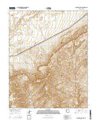 Black Mesa Wash NW Arizona Current topographic map, 1:24000 scale, 7.5 X 7.5 Minute, Year 2014