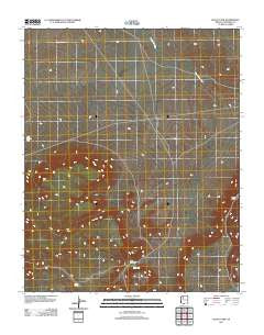 Black Tank Arizona Historical topographic map, 1:24000 scale, 7.5 X 7.5 Minute, Year 2011