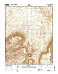 Black Tank Arizona Current topographic map, 1:24000 scale, 7.5 X 7.5 Minute, Year 2014