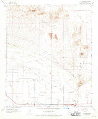 Blackwater Arizona Historical topographic map, 1:24000 scale, 7.5 X 7.5 Minute, Year 1966