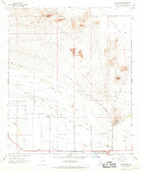 Blackwater Arizona Historical topographic map, 1:24000 scale, 7.5 X 7.5 Minute, Year 1966