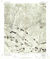 Blackwater Arizona Historical topographic map, 1:24000 scale, 7.5 X 7.5 Minute, Year 1971