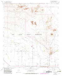 Blackwater Arizona Historical topographic map, 1:24000 scale, 7.5 X 7.5 Minute, Year 1966