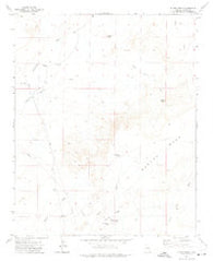 Blairs Spring Arizona Historical topographic map, 1:24000 scale, 7.5 X 7.5 Minute, Year 1972