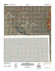 Blankenship Well Arizona Historical topographic map, 1:24000 scale, 7.5 X 7.5 Minute, Year 2011