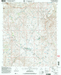 Bloody Basin Arizona Historical topographic map, 1:24000 scale, 7.5 X 7.5 Minute, Year 2004