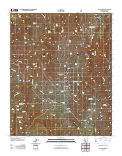 Bloody Basin Arizona Historical topographic map, 1:24000 scale, 7.5 X 7.5 Minute, Year 2012