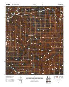 Blue Arizona Historical topographic map, 1:24000 scale, 7.5 X 7.5 Minute, Year 2011