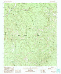 Blue Arizona Historical topographic map, 1:24000 scale, 7.5 X 7.5 Minute, Year 1991