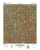 Blue House Mountain Arizona Historical topographic map, 1:24000 scale, 7.5 X 7.5 Minute, Year 2011