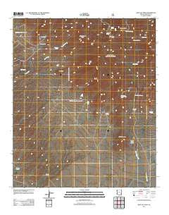 Blue Jay Peak Arizona Historical topographic map, 1:24000 scale, 7.5 X 7.5 Minute, Year 2011