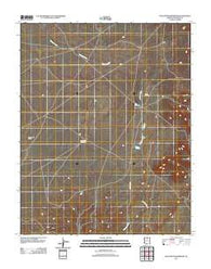 Blue Moon Reservoir Arizona Historical topographic map, 1:24000 scale, 7.5 X 7.5 Minute, Year 2011