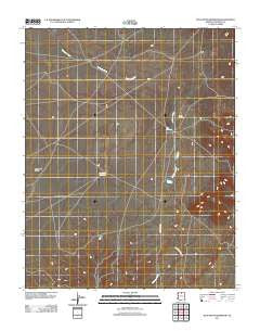 Blue Moon Reservoir Arizona Historical topographic map, 1:24000 scale, 7.5 X 7.5 Minute, Year 2011