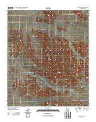Blue Plateau Arizona Historical topographic map, 1:24000 scale, 7.5 X 7.5 Minute, Year 2011