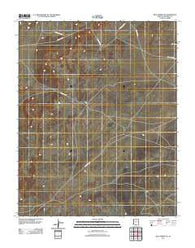 Blue Spring SE Arizona Historical topographic map, 1:24000 scale, 7.5 X 7.5 Minute, Year 2011