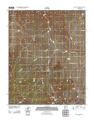 Blye Canyon NE Arizona Historical topographic map, 1:24000 scale, 7.5 X 7.5 Minute, Year 2011