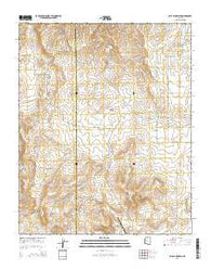 Blye Canyon NE Arizona Current topographic map, 1:24000 scale, 7.5 X 7.5 Minute, Year 2014