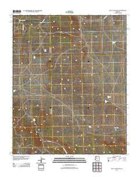Blye Canyon SE Arizona Historical topographic map, 1:24000 scale, 7.5 X 7.5 Minute, Year 2011