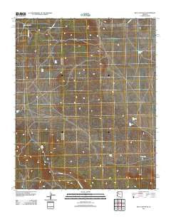 Blye Canyon SE Arizona Historical topographic map, 1:24000 scale, 7.5 X 7.5 Minute, Year 2011
