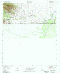 Bob Thompson Peak Arizona Historical topographic map, 1:24000 scale, 7.5 X 7.5 Minute, Year 1952