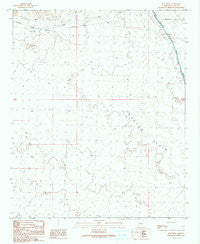 Bobs Well Arizona Historical topographic map, 1:24000 scale, 7.5 X 7.5 Minute, Year 1990