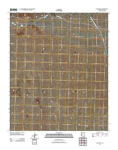 Bobs Well Arizona Historical topographic map, 1:24000 scale, 7.5 X 7.5 Minute, Year 2011