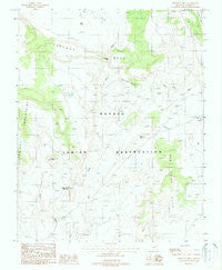 Bodaway Mesa Arizona Historical topographic map, 1:24000 scale, 7.5 X 7.5 Minute, Year 1988