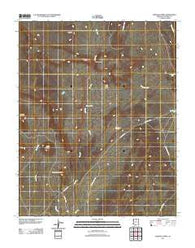 Bodaway Mesa Arizona Historical topographic map, 1:24000 scale, 7.5 X 7.5 Minute, Year 2011
