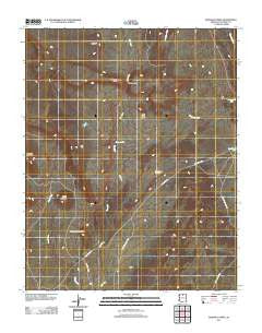 Bodaway Mesa Arizona Historical topographic map, 1:24000 scale, 7.5 X 7.5 Minute, Year 2011