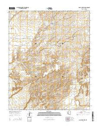 Boggy Lake Well Arizona Current topographic map, 1:24000 scale, 7.5 X 7.5 Minute, Year 2014