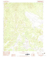 Boiling Over Well Arizona Historical topographic map, 1:24000 scale, 7.5 X 7.5 Minute, Year 1982