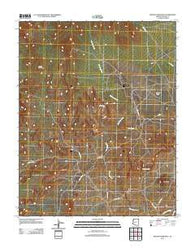 Boiling Over Well Arizona Historical topographic map, 1:24000 scale, 7.5 X 7.5 Minute, Year 2011