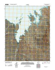 Bonelli Bay Arizona Historical topographic map, 1:24000 scale, 7.5 X 7.5 Minute, Year 2011