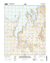 Bonelli Bay Arizona Current topographic map, 1:24000 scale, 7.5 X 7.5 Minute, Year 2014