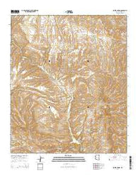 Bonita Spring Arizona Current topographic map, 1:24000 scale, 7.5 X 7.5 Minute, Year 2014
