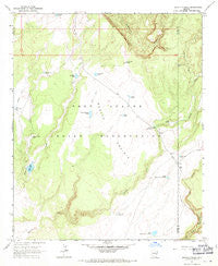 Bonito Prairie Arizona Historical topographic map, 1:24000 scale, 7.5 X 7.5 Minute, Year 1967