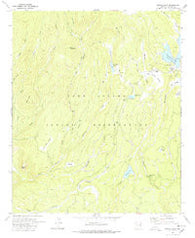 Bonito Rock Arizona Historical topographic map, 1:24000 scale, 7.5 X 7.5 Minute, Year 1978